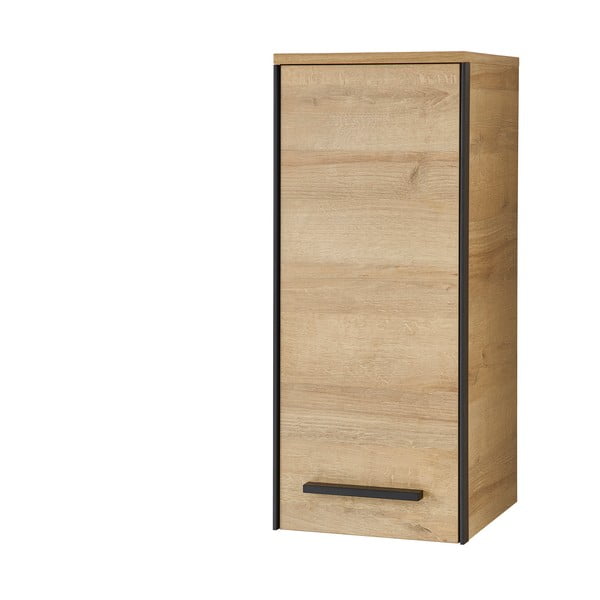 Zidni kupaonski ormarić u dekoru hrasta u prirodnoj boji 70x30 cm Quickset 395 – Pelipal