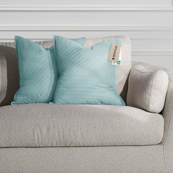 Ukrasne jastučnice u setu 2 kom od mikrovlakana 45x45 cm Softa – Restilo-image-1