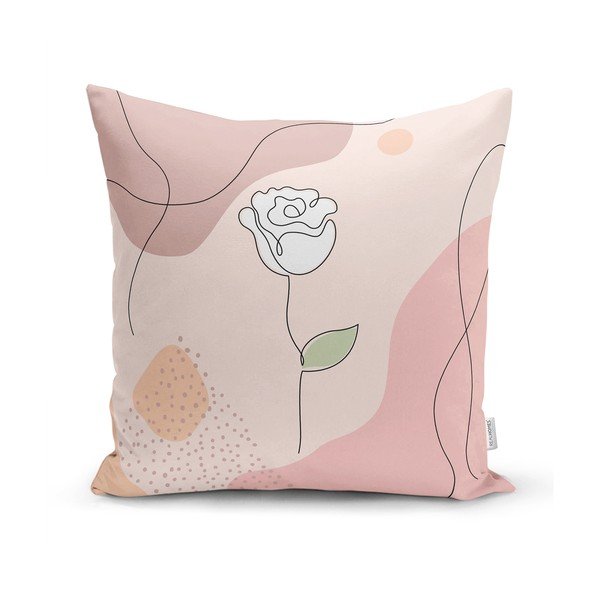 Set od 4 ukrasne jastučnice Minimalist Cushion Covers Draw Art Women, 45 x 45 cm-image-3