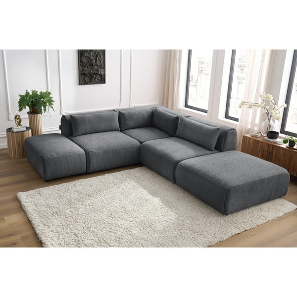 Siva kutna garnitura (varijabilna) Jeanne - Bobochic Paris-image-1