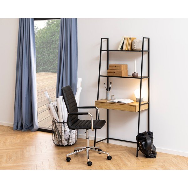 Regal za knjige u dekoru hrasta Acton Seaford, 77 x 174,5 cm-image-1