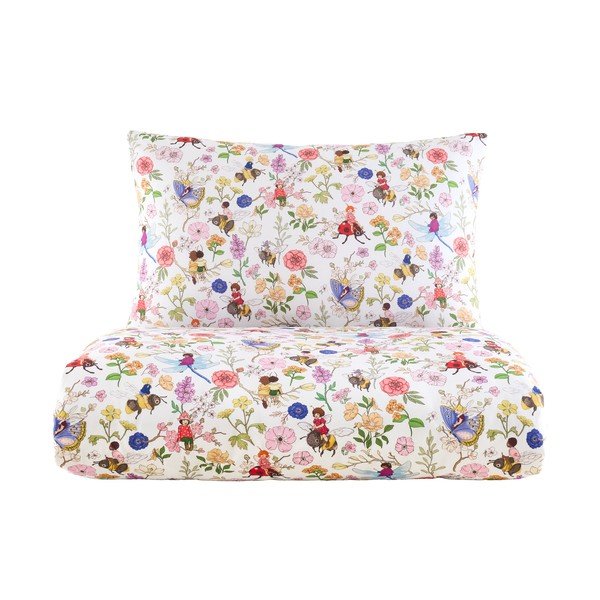 Pamučna dječja posteljina za krevet za jednu osobu 135x200 cm Garden Friends – Belle & Boo