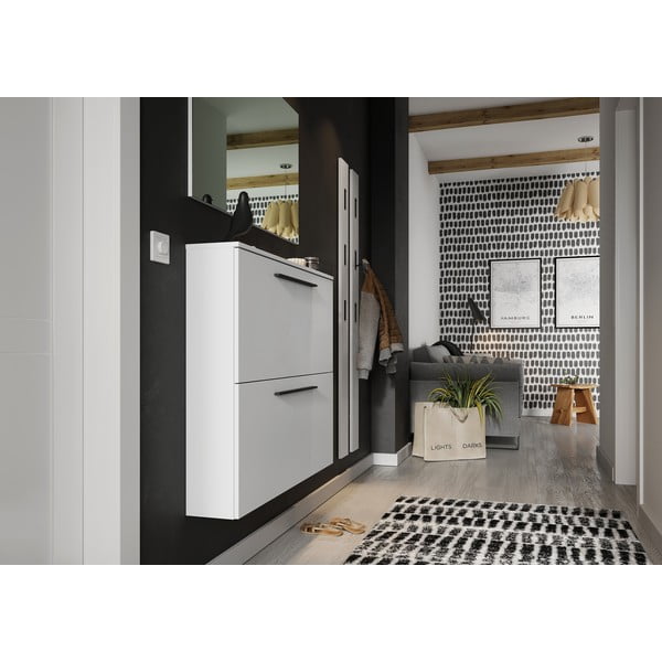 Bijeli viseći ormarić za cipele Utah - Germania-image-3