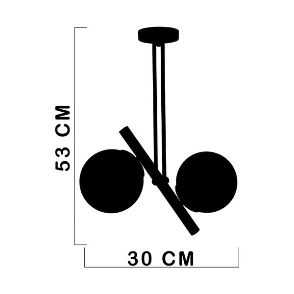 Bijela/u srebrnoj boji viseća svjetiljka sa staklenim sjenilom ø 15 cm Libra – Squid Lighting-image-4