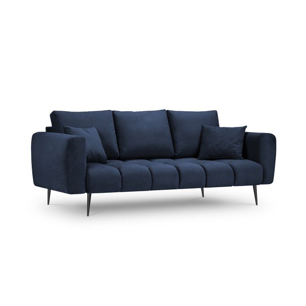 Tamnoplavi baršunasti kauč Interieurs 86 Octave-image-2