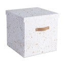 Kutija za pohranu u zlatno bijeloj boji Bigso Box of Sweden Logan
