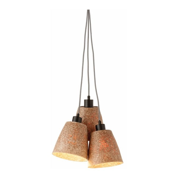 Viseća lampa od piljevine za 3 žarulje Good&Mojo Sequoia