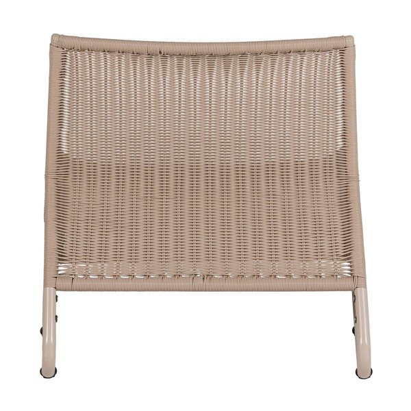 Bež od umjetnog ratana vrtna fotelja West – WOOOD-image-4