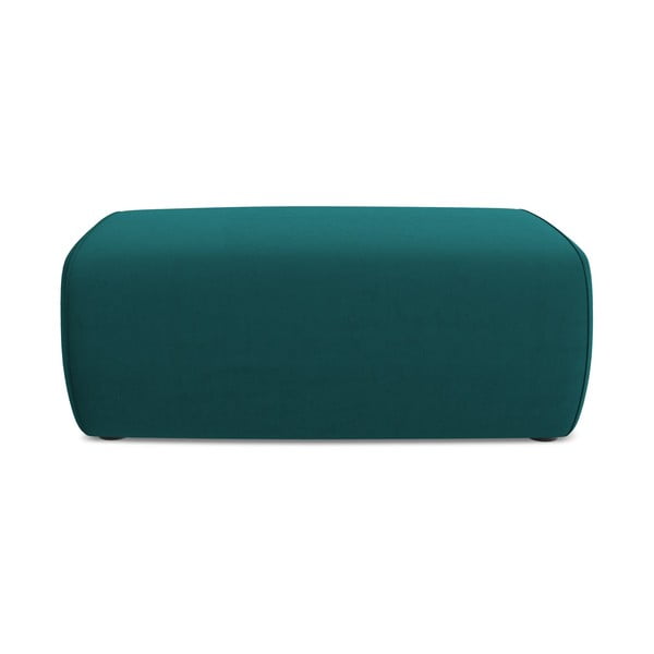 Tirkizni baršunast tabure Kapua – Makamii