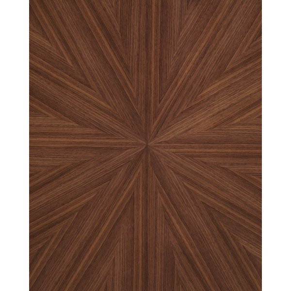 Okrugao blagovaonski stol s pločom stola u dekoru oraha ø 120 cm Naanim – Kave Home-image-3