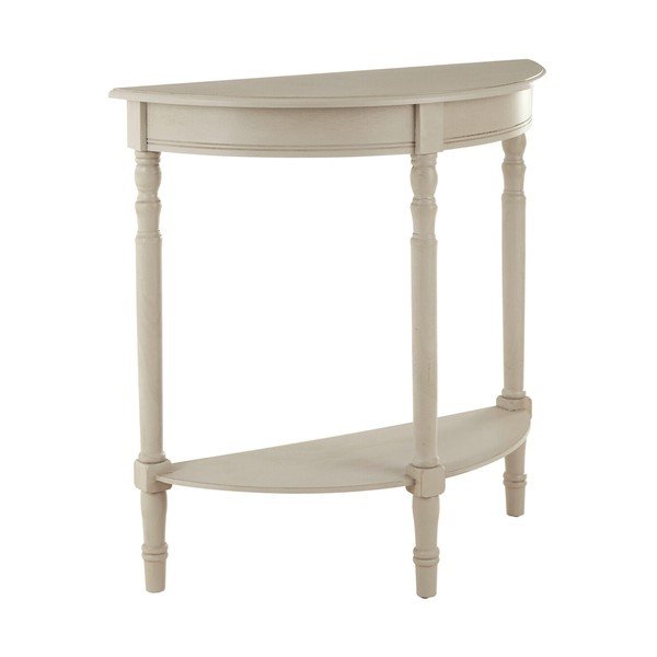 Bež pomoćni stol od masivnog bora 30x80 cm Heritage – Premier Housewares