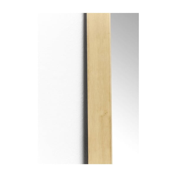 Ogledalo s okvirom u boji mesinga Kare Design Rectangular, 200 x 70 cm-image-3