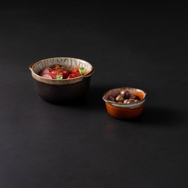 Smeđa zdjelica od kamenine 550 ml Poterie – Casafina-image-2