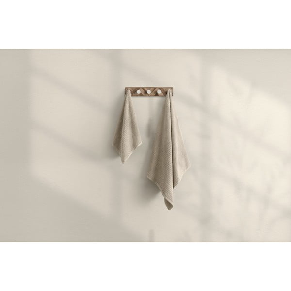 Bež pamučni ručnici i ručnici za kupanje u setu od 2 kom - Foutastic-image-3