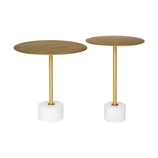 Metalni okrugao pomoćni stol ø 51 cm Lecco – House Nordic-image-2