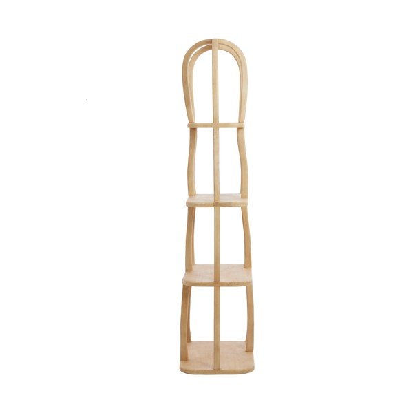 Regal od masivnog manga u svijetloj prirodnoj boji 53x175x40 cm Lowe – Light & Living-image-2