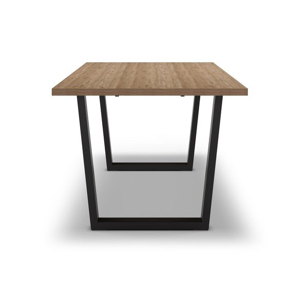 Blagovaonski stol s pločom stola u dekoru hrasta 100x180 cm Francesca – Marckeric-image-3