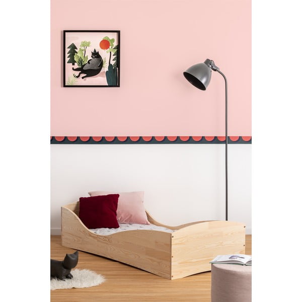 Dječji krevetić od borovine Adeko Pepe Elk, 100 x 180 cm-image-2