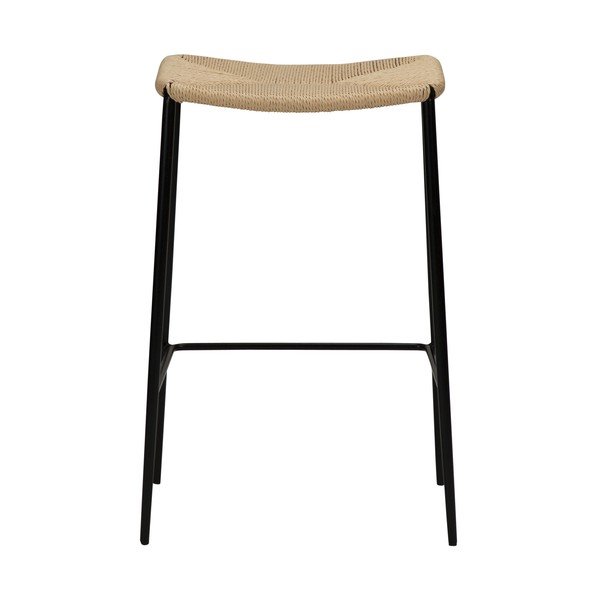 Bež prirodna barska stolica DAN-FORM Denmark Stiletto, visina 68 cm-image-4