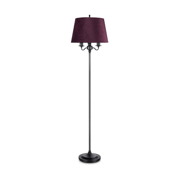 Crno-ljubičasta podna svjetiljka Markslöjd Jamie, ø 40 cm