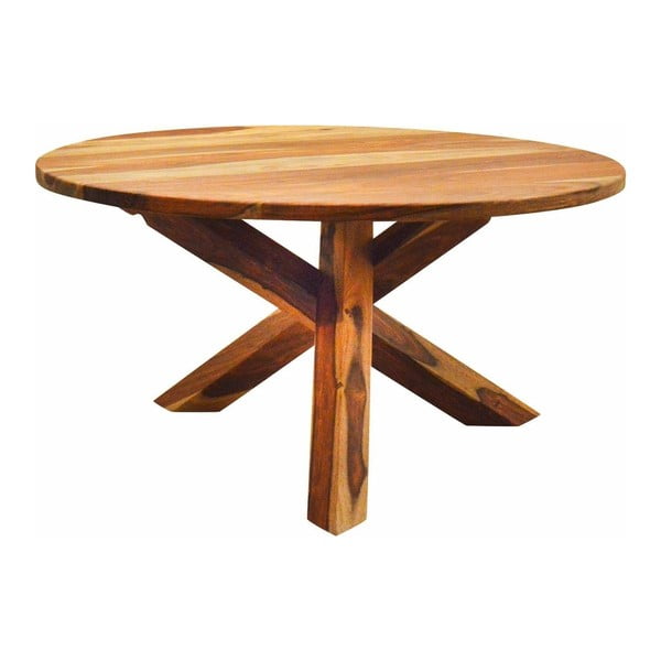 Blagovaonski stol od drveta manga Støraa Cleveland, Ø 137 cm