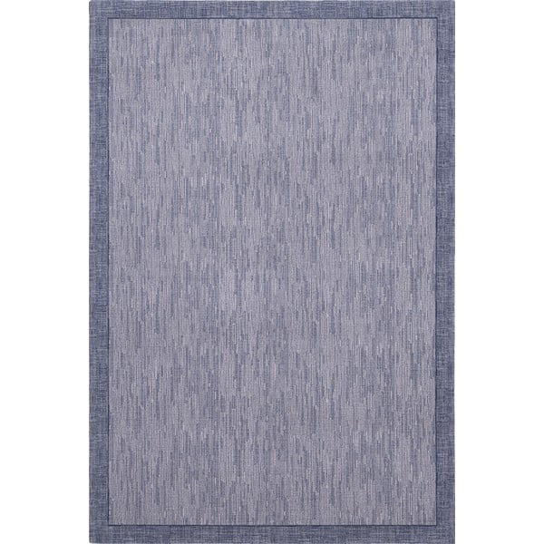 Tamno plavi vuneni tepih 160x240 cm Linea – Agnella
