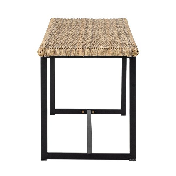 Vrtna klupa od ratana u prirodnoj boji Adilly – Bloomingville-image-3