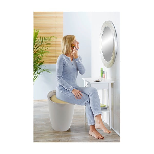 Smeđe-siva plastična košara za rublje 20 l Candy – Wenko-image-2