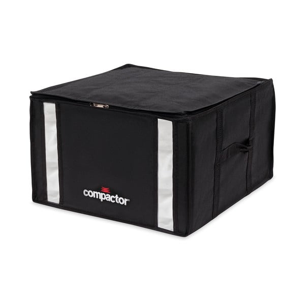 Crna kutija za pohranu odjeće Compactor XXL Black Edition 3D Medium, 125 l