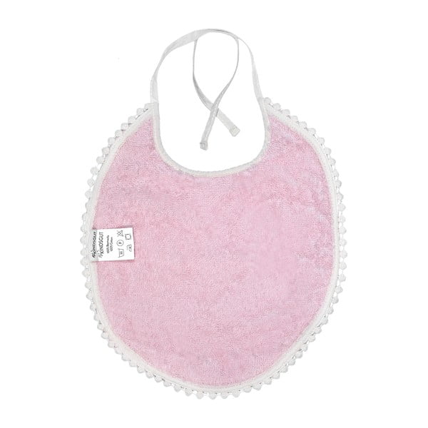 Ružičasti podbradnik od muslina Kindsgut London-image-4