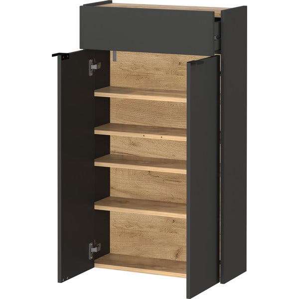 Antracitno sivi ormarić 56x97x22 cm Ameca – Germania-image-3