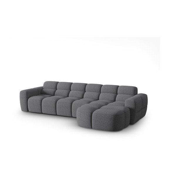 Siva kutna garnitura Lisa – Micadoni Home-image-3