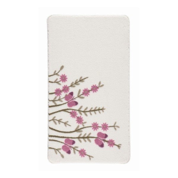 Bijela prostirka za kupaonicu Confetti Bathmats Aroma, 80 x 140 cm-image-1