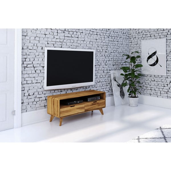 TV komoda od hrastovine 120x48 cm Greg - The Beds-image-1