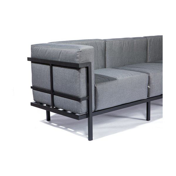 Set vrtnog namještaja Bellisima s trosjedom i stolom Loris, ø 60 cm-image-4