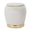 Krem baršunast tabure Paris – Mauro Ferretti