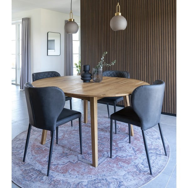 Tamno sive blagovaonske stolice u setu 4 kom Pisa – House Nordic-image-1