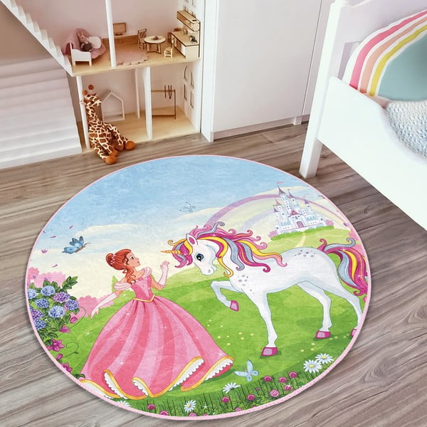 Dječji tepih ø 80 cm Comfort – Mila Home-image-3