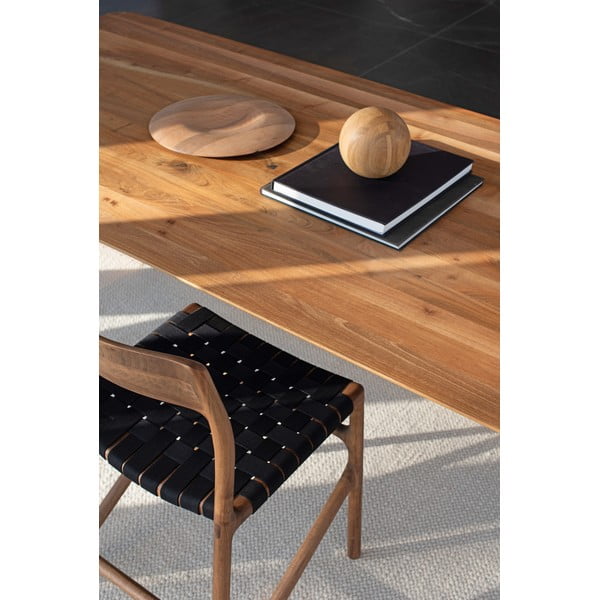 Crna/smeđa blagovaonska stolica Fawn – Gazzda-image-3