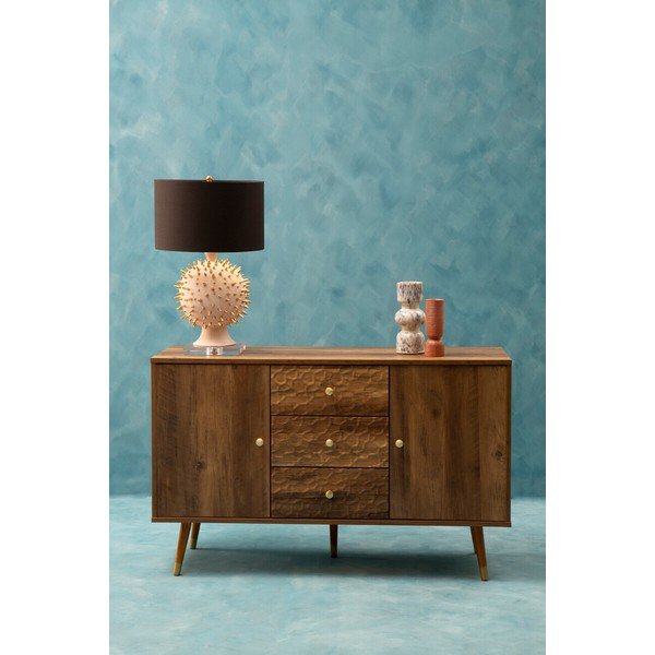Komoda u tamnoj prirodnoj boji 114x70x39 cm Frida – Premier Housewares-image-2