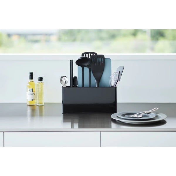 Metalni držač za kuhinjski pribor Tower – YAMAZAKI-image-2