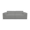 Siva sofa od bouclé tkanine 228 cm Roxy – Scandic