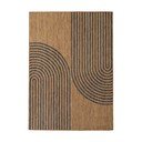 Crni/smeđi unutarnji i vanjski tepih 160x230 cm Mira 1453 – Ayyildiz Carpets