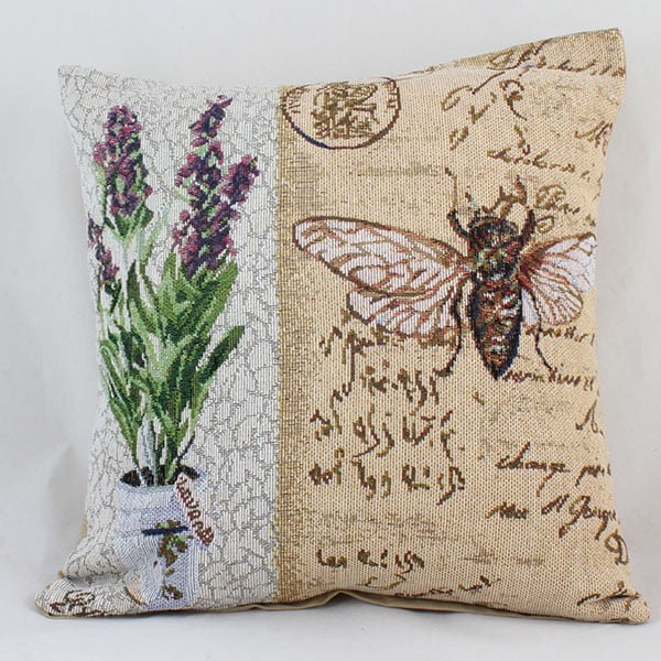 Navlaka za jastuk Dakls Lavender Bee, 40 x 40 cm
