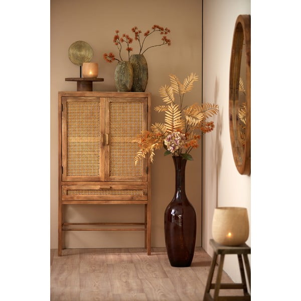 Zidno ogledalo s okvirom od masivnog drveta 120x80 cm Sonora – Light & Living-image-4