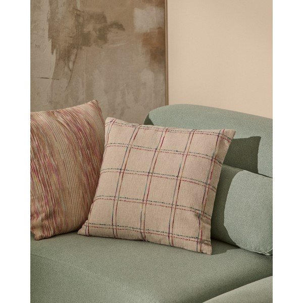 Ukrasna jastučnica od mješavine pamuka 45x45 cm Nety – Kave Home-image-1