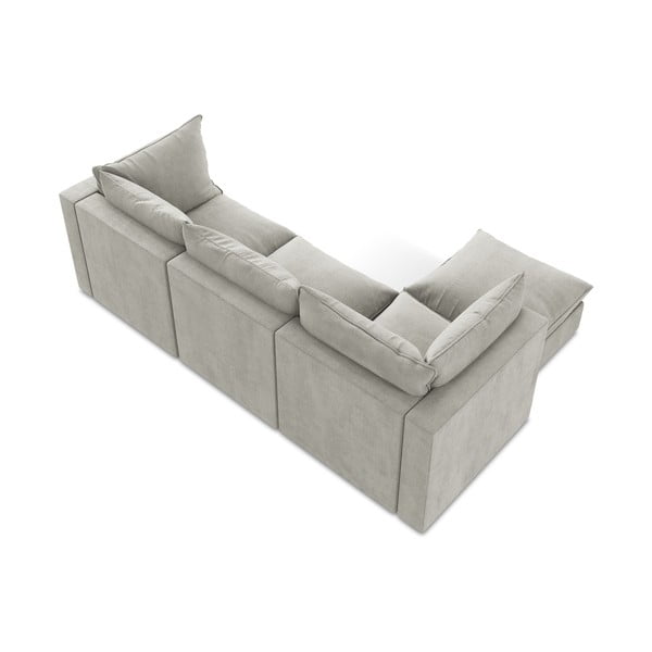 Svijetlo siva kutna garnitura (s lijevim kutom/s ležaljkom) Manao – Makamii-image-3