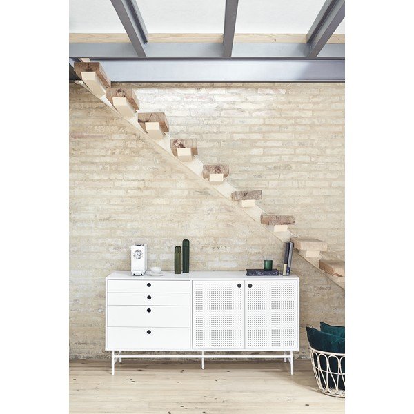 Bijela komoda Teulat Punto, širina 150 cm-image-1