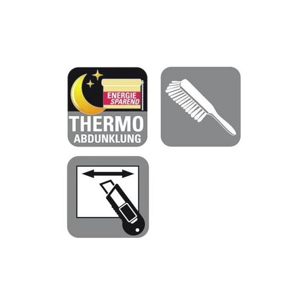 Svijetlo sive rolete 80x150 cm Mini Termo – Gardinia-image-2