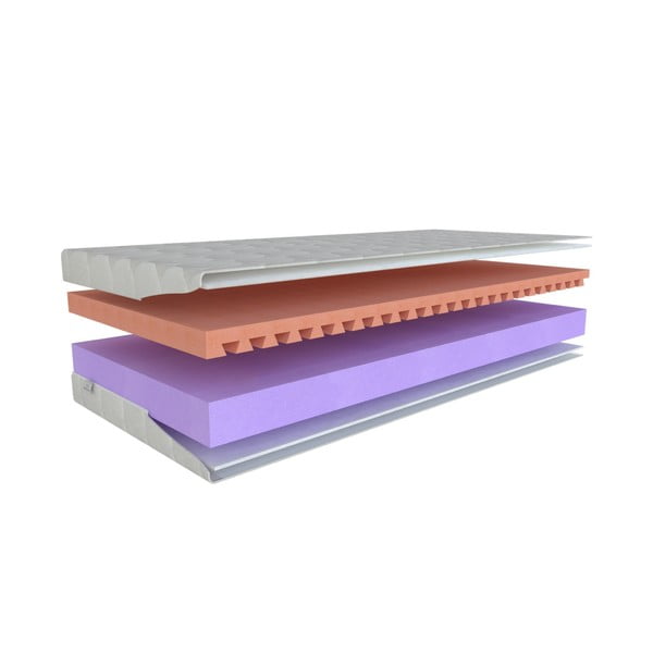 Srednje tvrd/mekan obostrani dječji madrac od pjene 120x200 cm Junior Relax 16 – Materasso-image-2